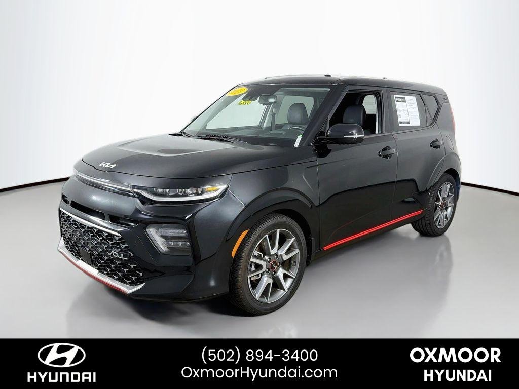 Used 2022 Cherry Black Kia Turbo image 3