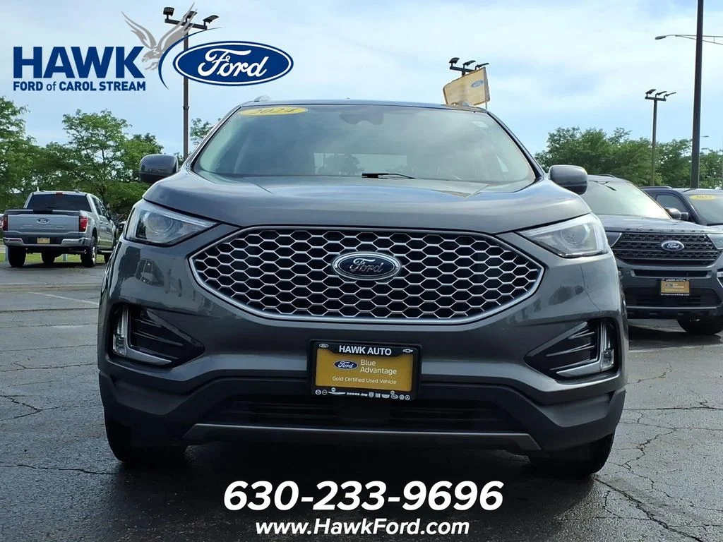Certified Used 2024 Gray Metallic Ford SEL image 2