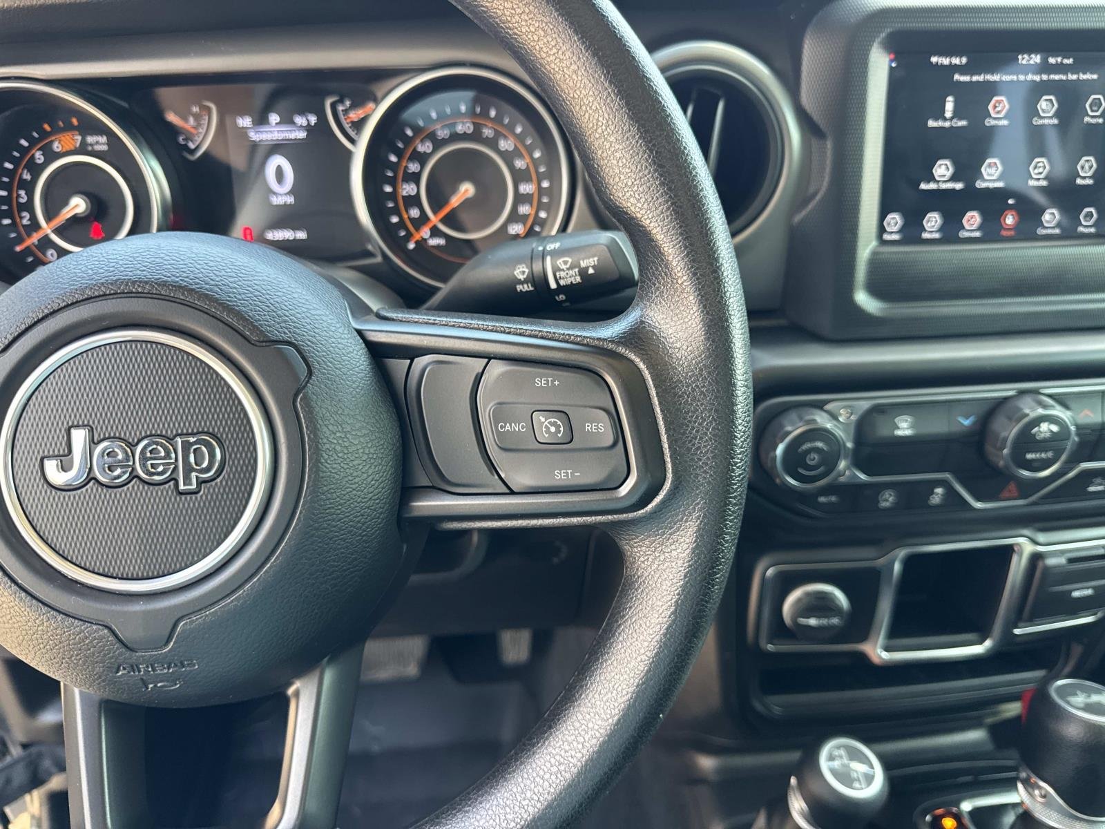 Used 2022 Black Jeep Unlimited Sport image 23