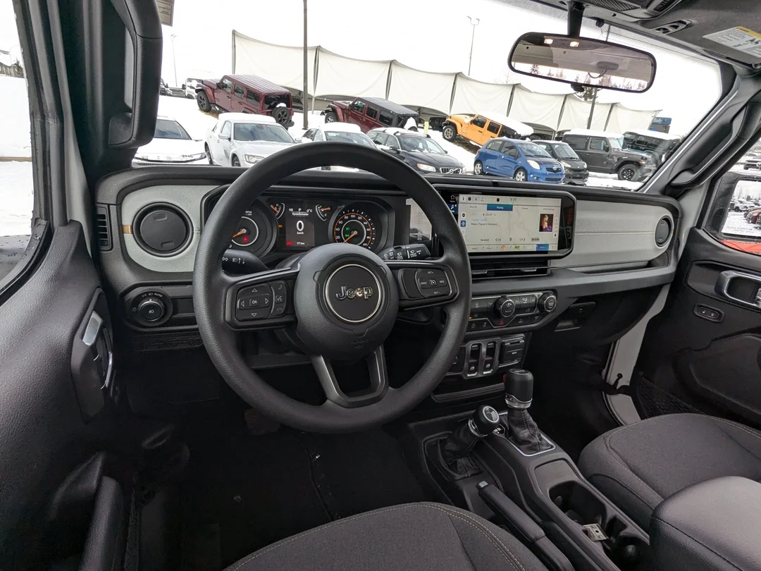 New 2026 White Jeep Sport - - 4x4 - Black Freedom Top - Customer Preferred Pkg 22B - 8-Speed Auto & More! image 22