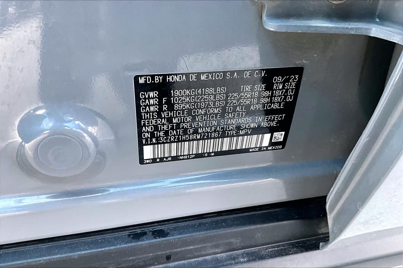 Used 2024 Urban Gray Pearl Honda Sport image 31