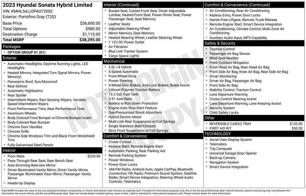 Certified Used 2023 Gray Hyundai Limited image 6