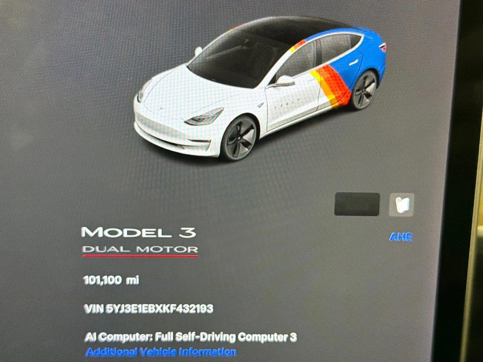 Used 2019 Solid Black Tesla Performance image 28