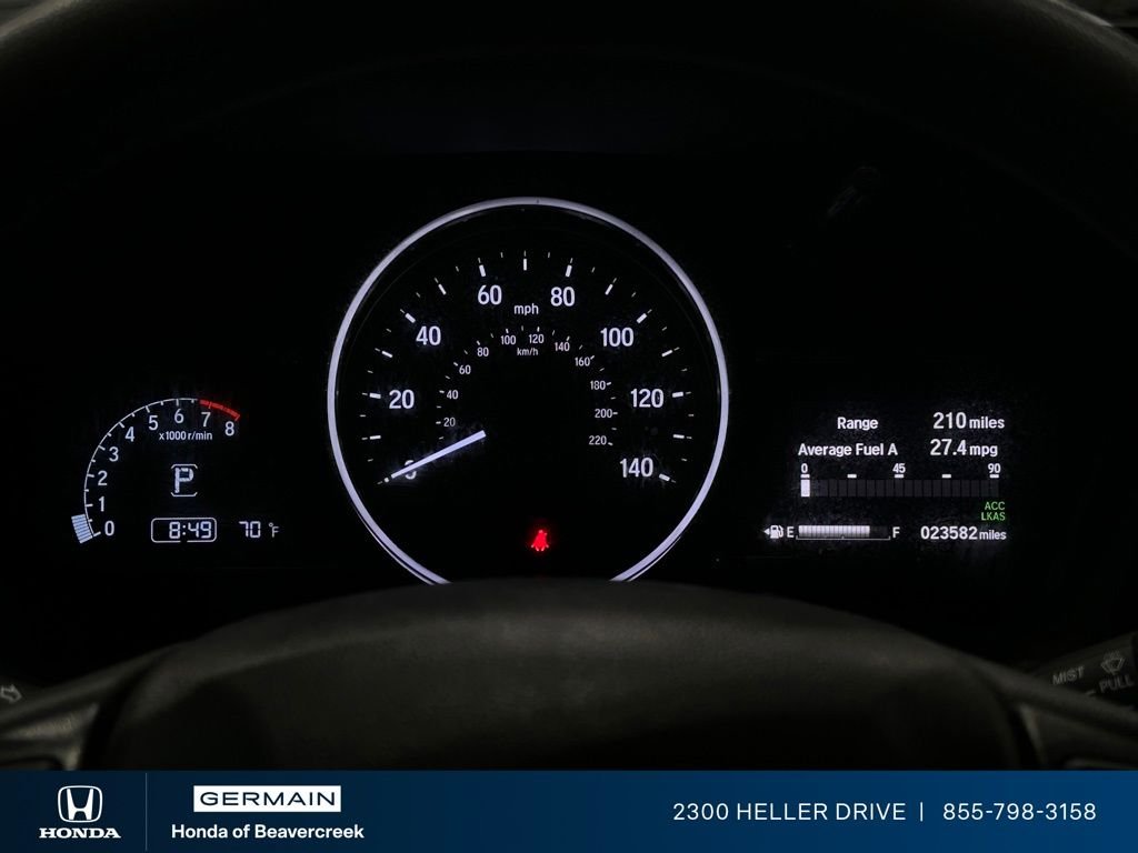 Certified Used 2022 Platinum White Pearl Honda 2WD EX image 20