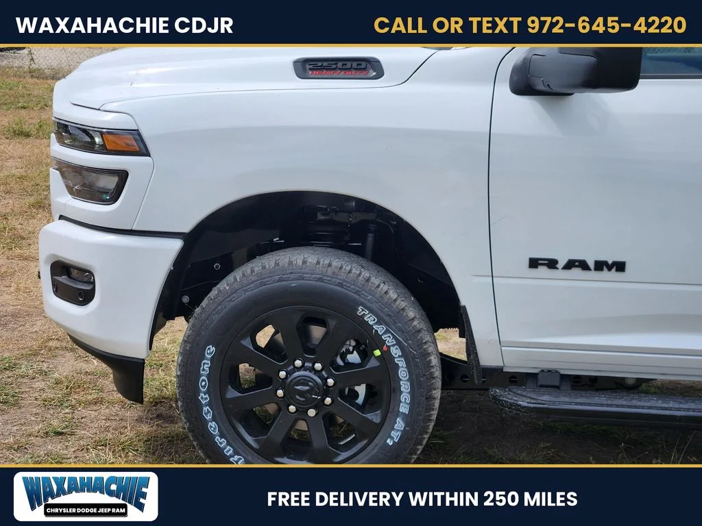 New 2026 Bright White Clear-Coat Exterior Paint RAM Big Horn image 7