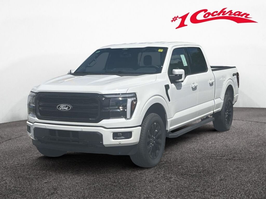 New 2026 Star White Metallic Tri-Coat Ford LARIAT image 11