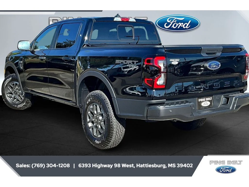 New 2025 Shadow Black Ford XLT image 2