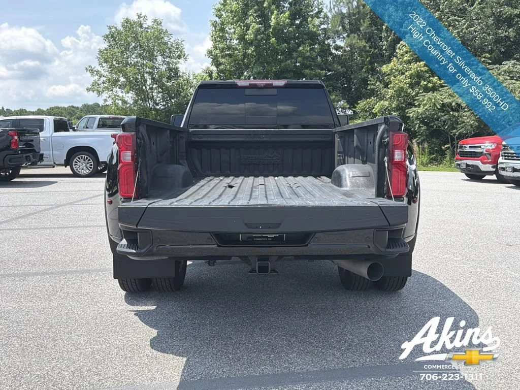 Used 2022 Black Chevrolet High Country DRW image 6