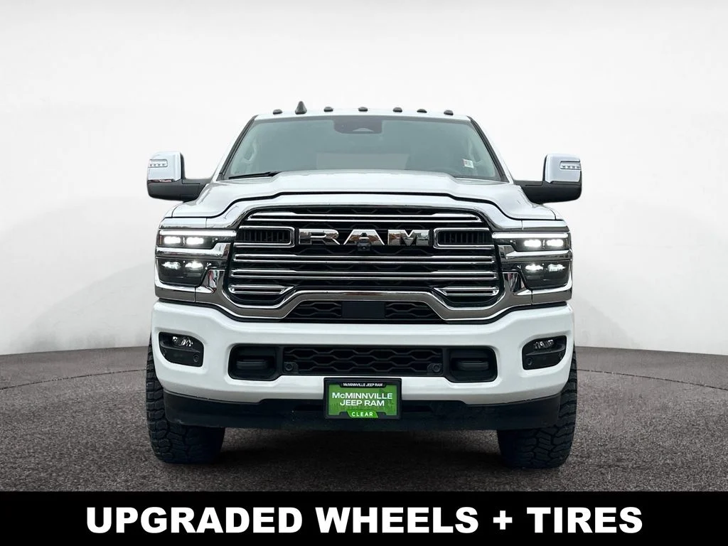 New 2026 Bright White Clear-Coat Exterior Paint RAM Laramie image 8