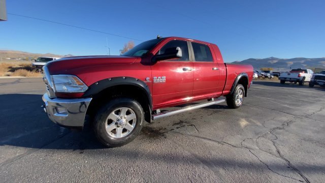 Used 2015 Deep Cherry Red Metallic Ram Big Horn image 4