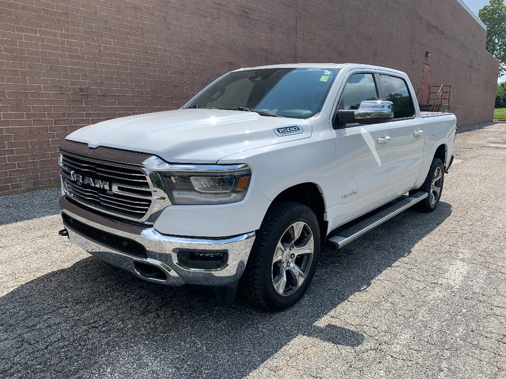 Used 2023 Bright White Clearcoat Ram Laramie image 1