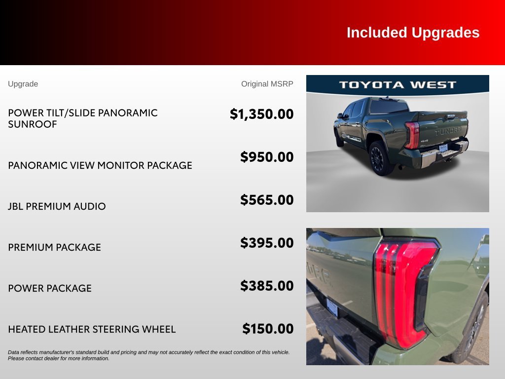 Used 2023 Green Toyota Limited image 18