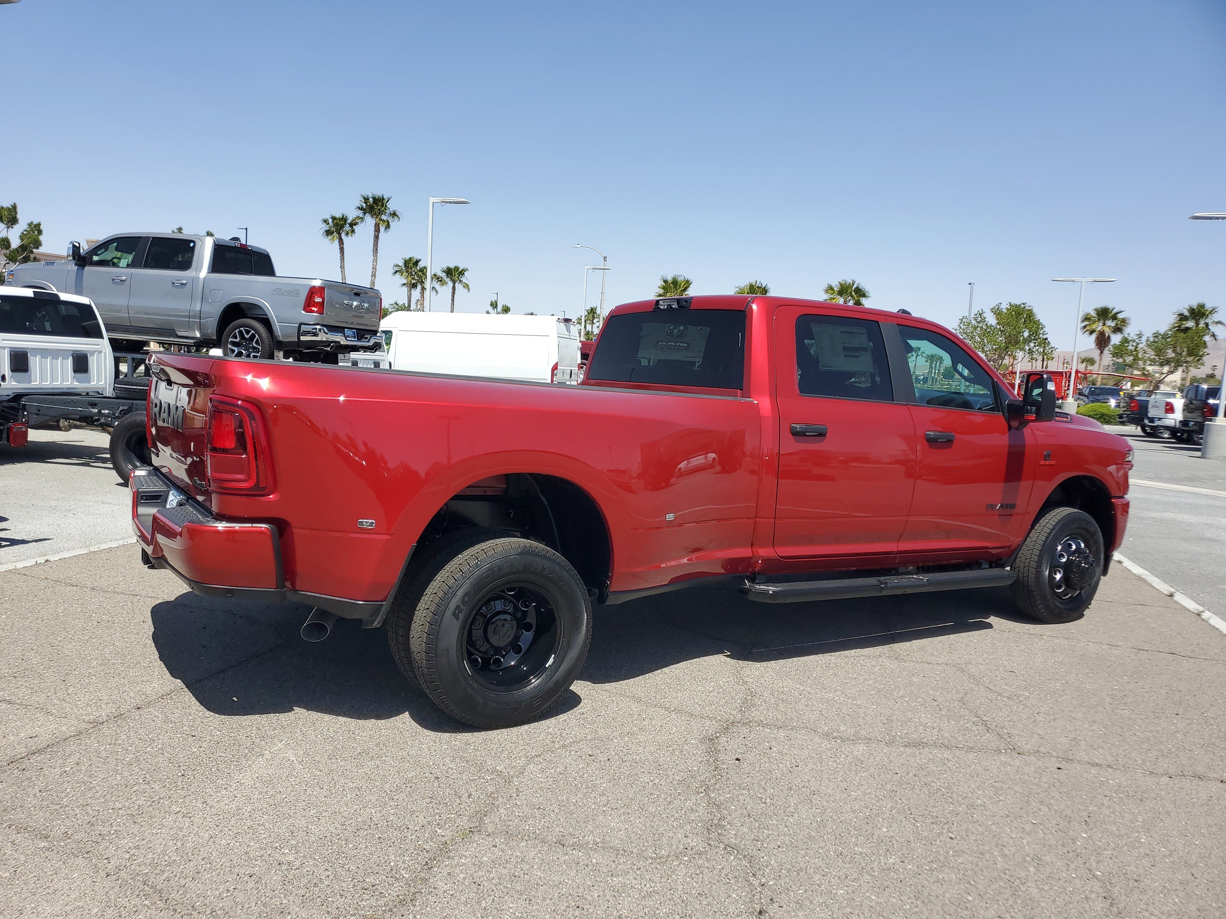 New 2026 Molten Red Pearlcoat RAM Big Horn image 3
