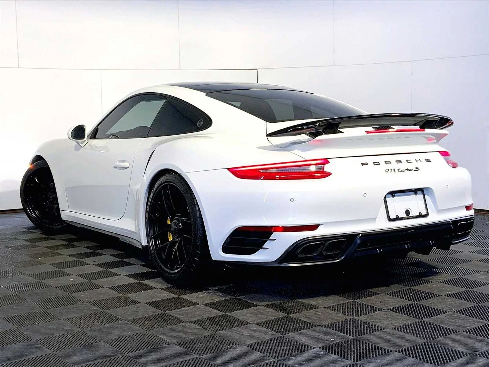 Certified Used 2017 Carrara White Metallic Porsche Turbo S image 3