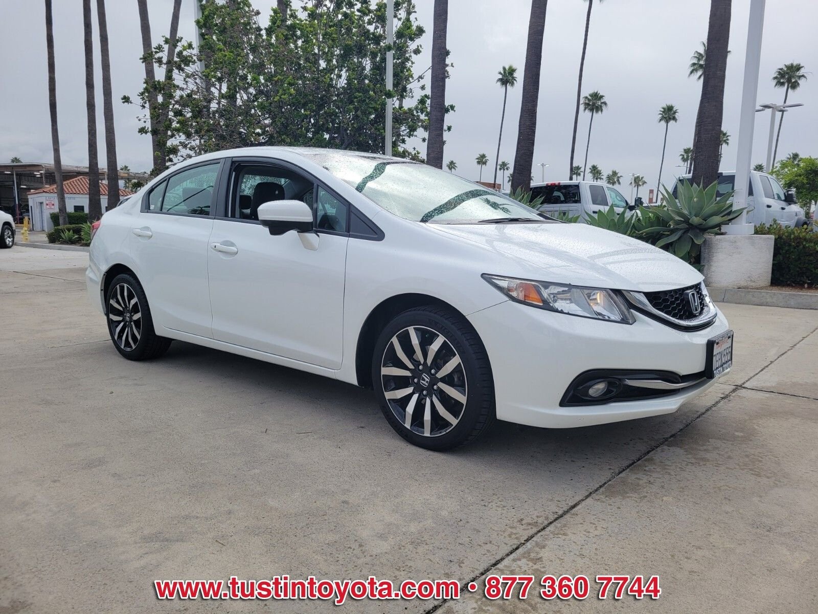 Used 2014 Honda Civic EX-L with VIN 19XFB2F90EE210487 for sale in Tustin, CA
