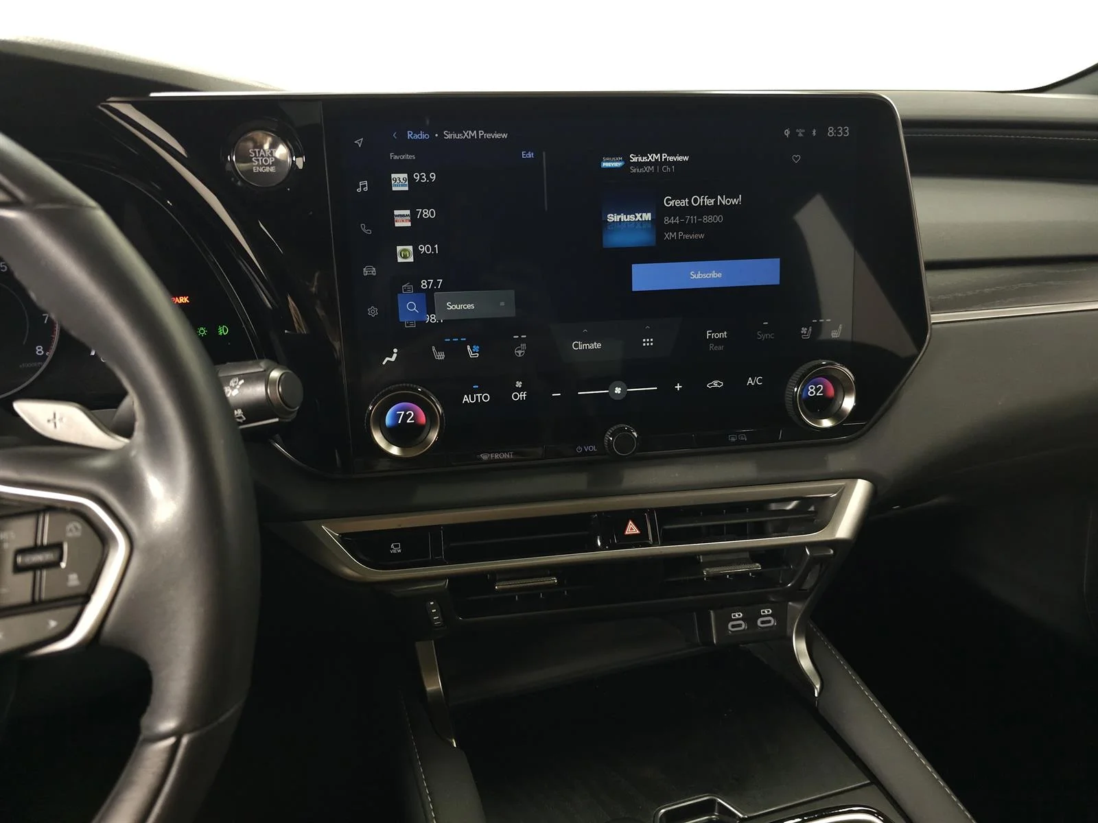 Certified Used 2024 Caviar Lexus RX 350 PREMIUM image 24