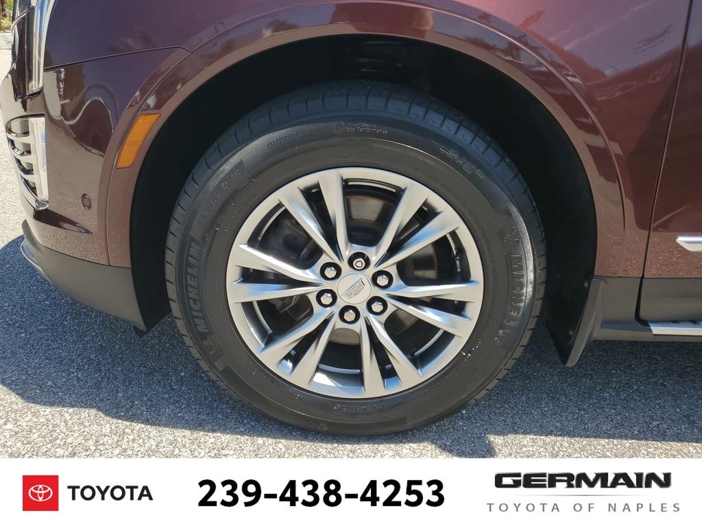 Used 2022 Red Cadillac Premium Luxury image 14