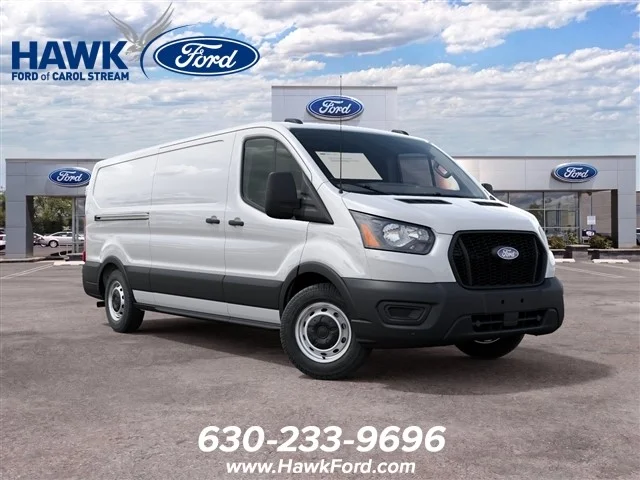 New 2027 Oxford White Ford Cargo Van image 4