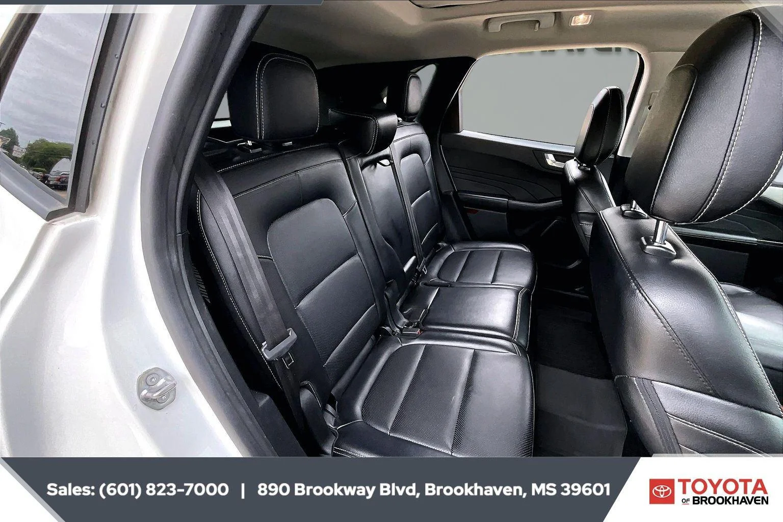 Used 2022 Star White Metallic Tri-Coat ford SEL image 20