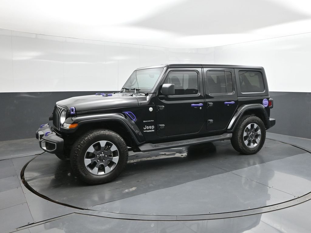 Used 2022 Black Jeep Unlimited Sahara image 30