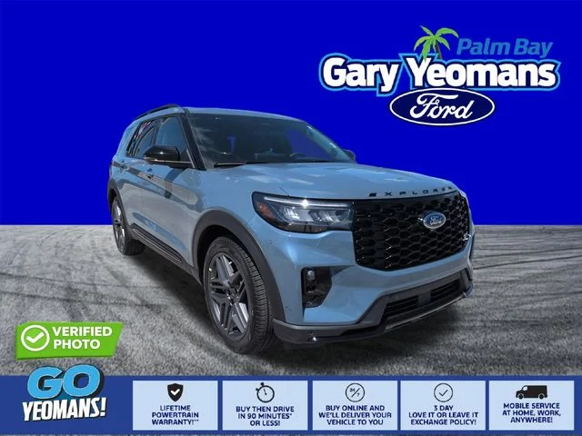 New 2026 Vapor Blue Metallic Ford ST image 1