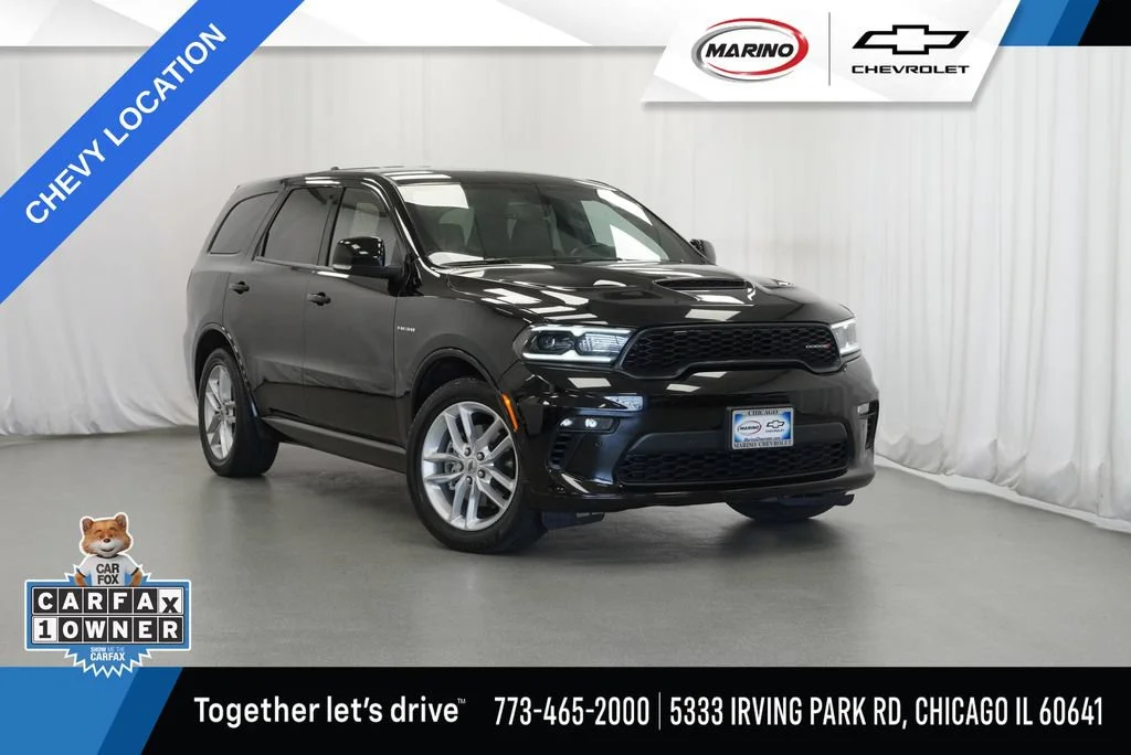 Used 2022 Black Dodge R/T AWD image 1