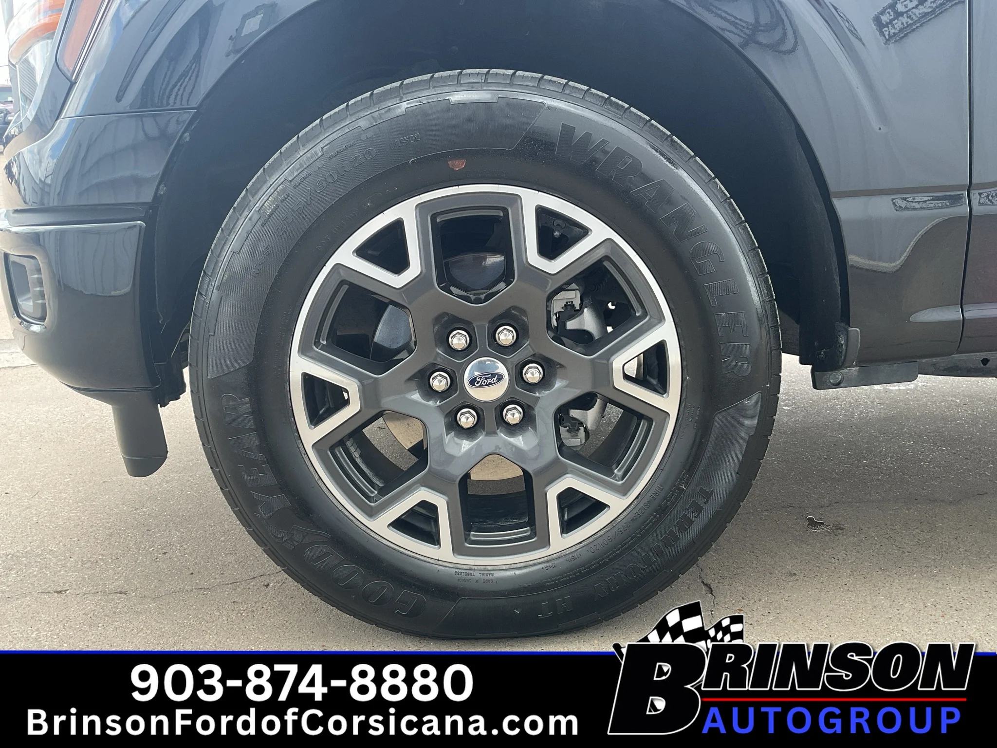 Used 2024 Agate Black Metallic Ford STX image 13