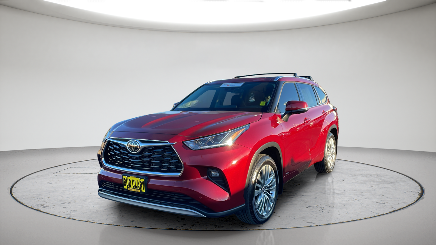 Certified Used 2026 Red Toyota Platinum image 1