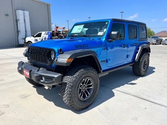 New 2026 Hydro Blue Pearl-Coat Exterior Paint Jeep Willys image 3
