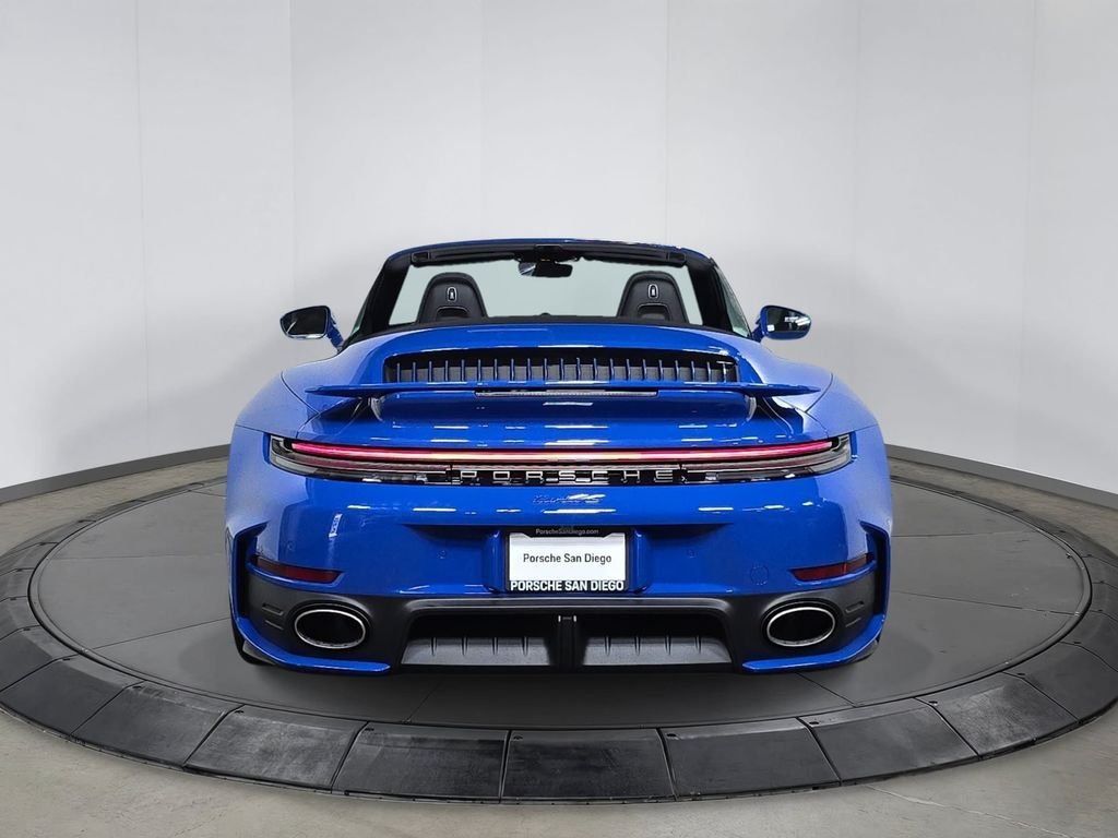 New 2026 Blue Porsche Turbo S image 6