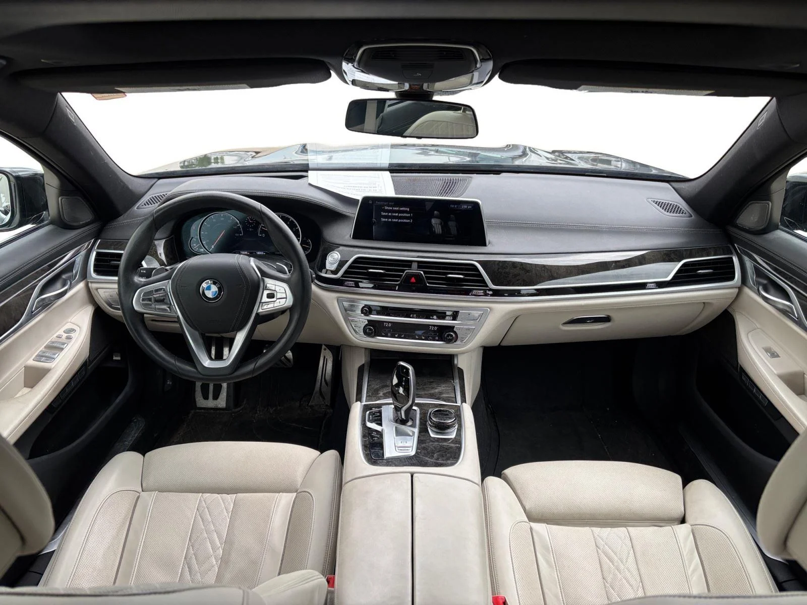 Used 2017 Black Sapphire Metallic BMW 750i xDrive image 15