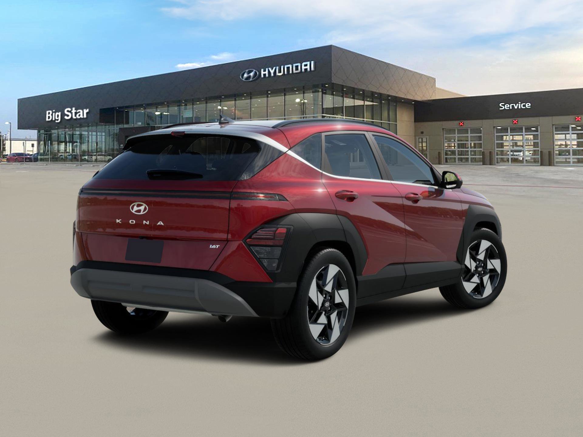 New 2026 Ultimate Red Metallic Hyundai SEL Sport FWD image 4