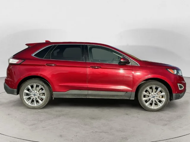 Used 2017 Ruby Red Metallic Ford Titanium image 4
