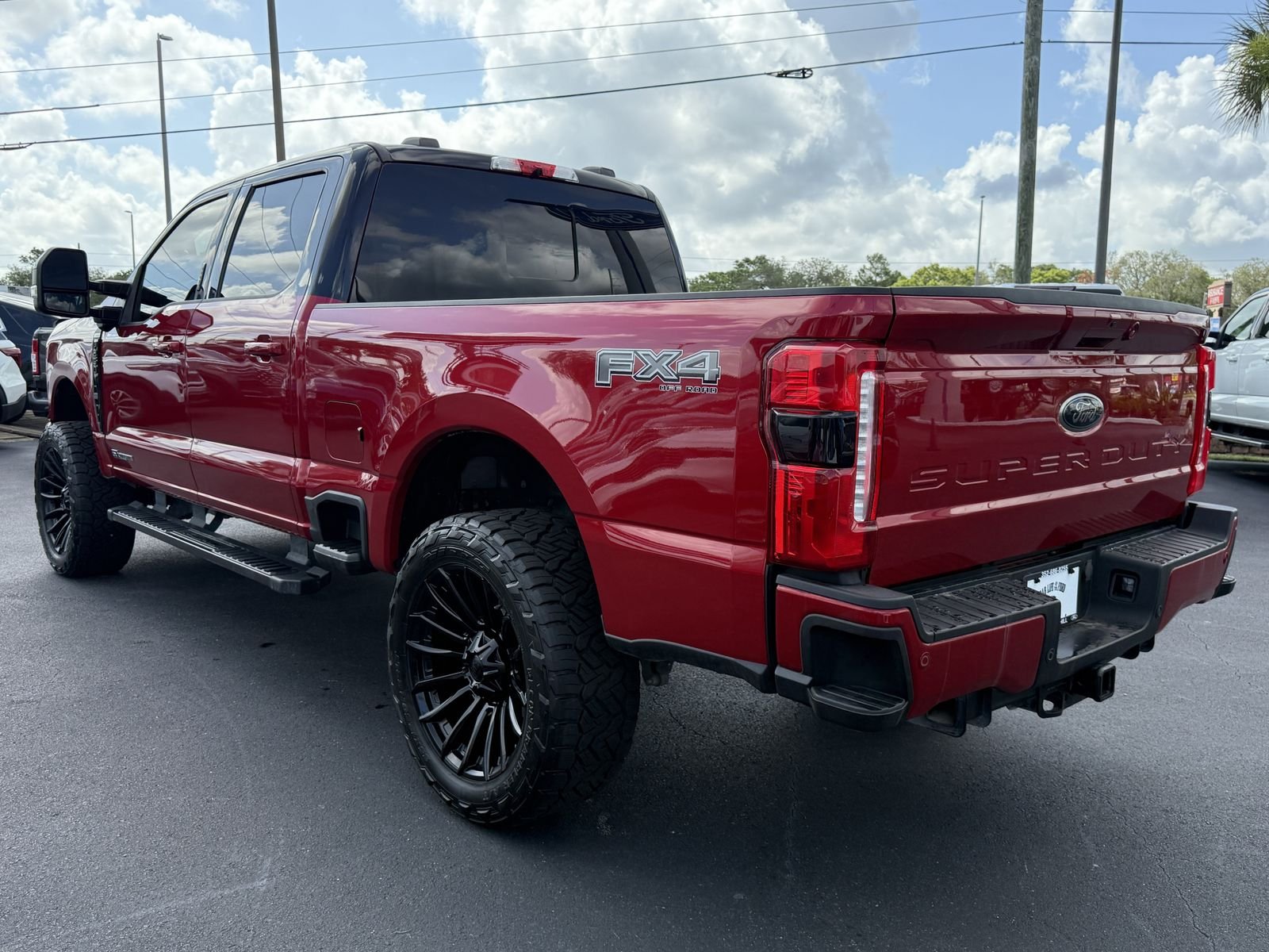 Used 2024 Red Metallic Ford Lariat image 6