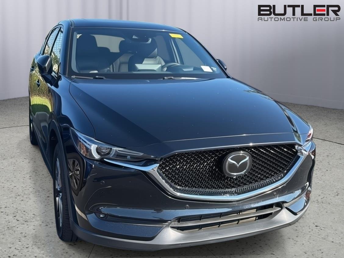 Used 2021 BLUE Mazda Signature AWD image 5