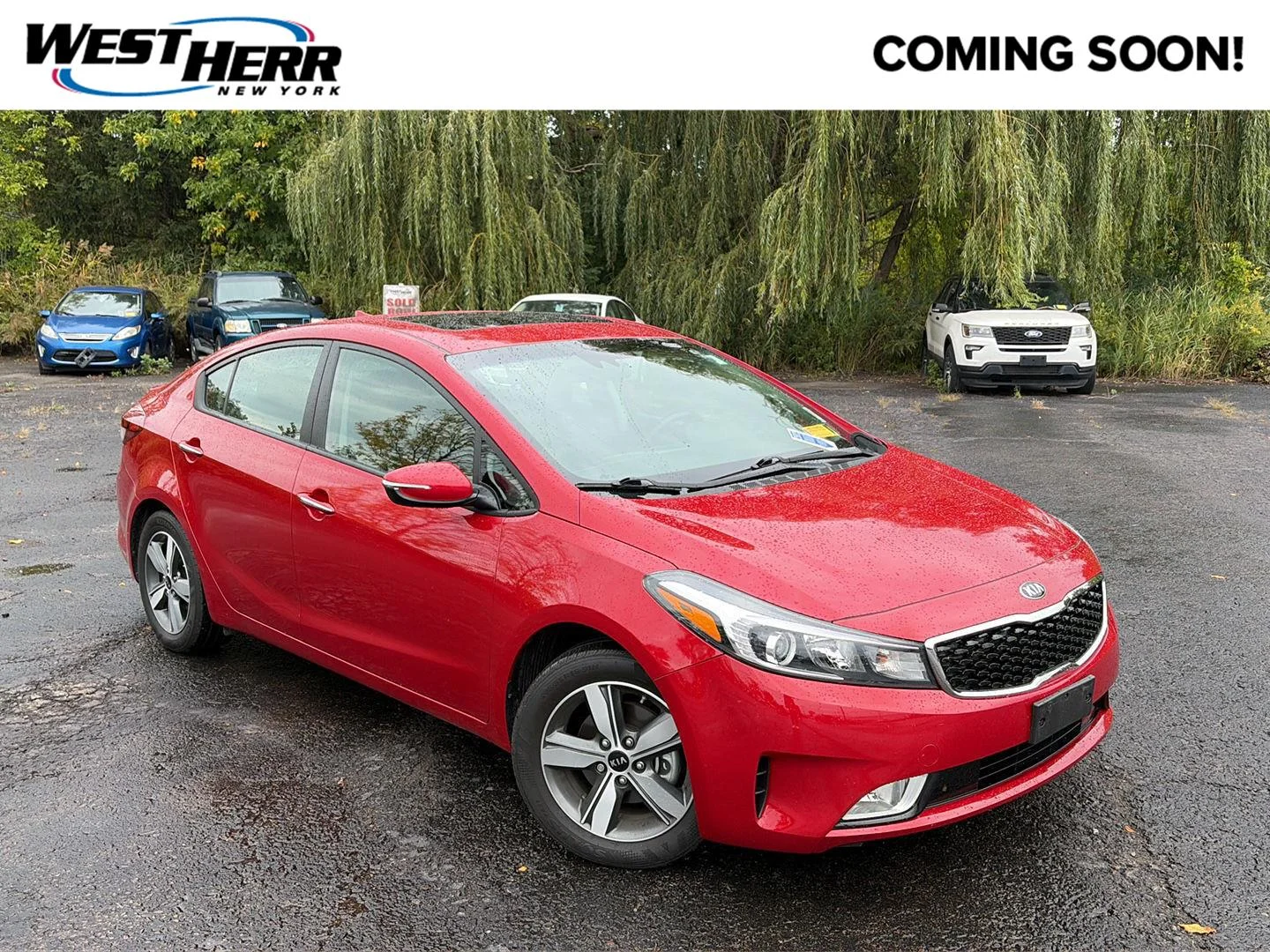 Used 2018 Currant Red Kia S image 1