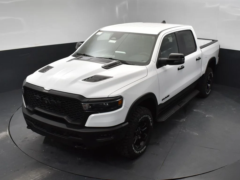 New 2026 Bright White Clear-Coat Exterior Paint RAM Rebel image 42