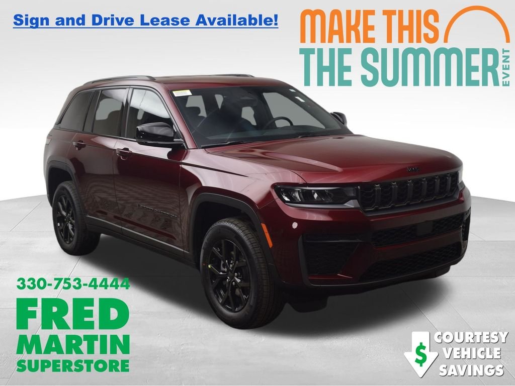 New 2026 Velvet Red Pearl-Coat Exterior Paint Jeep Laredo Altitude image 1