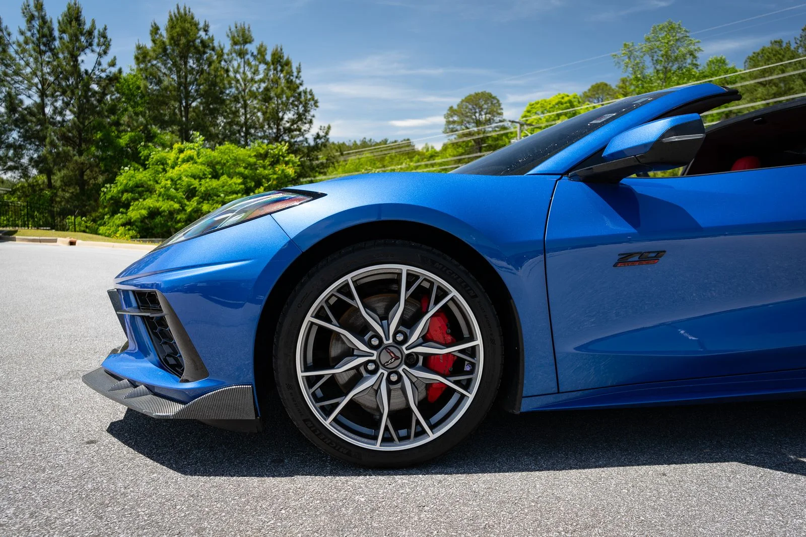 Used 2023 Blue Metallic Chevrolet Stingray image 11