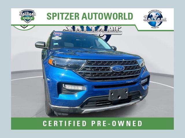 Used 2022 Blue Ford XLT image 1