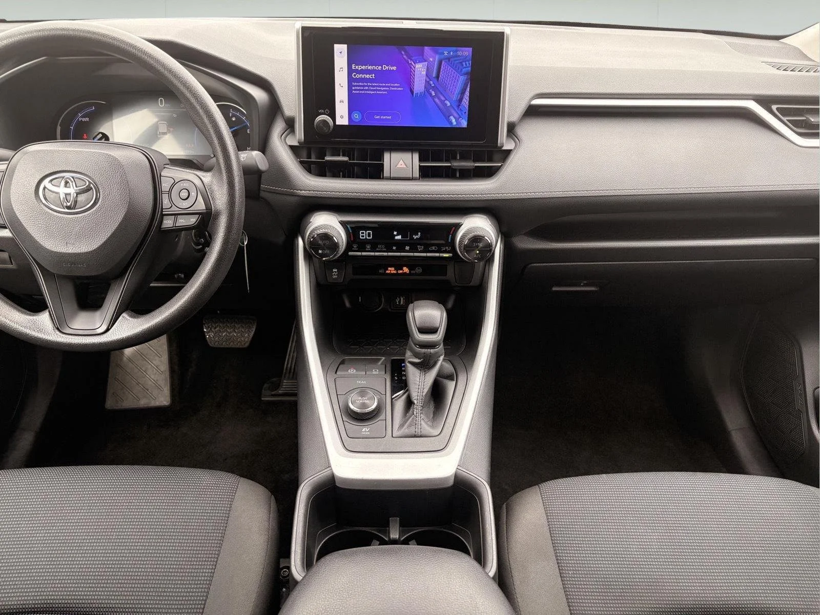 Used 2025 Midnight Black Metallic Toyota Hybrid LE image 17