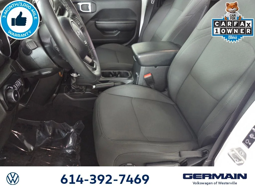 Used 2022 White Jeep Unlimited Sport S image 14