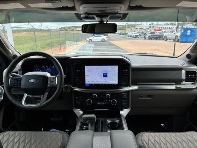 Used 2025 White Metallic Ford Platinum image 11