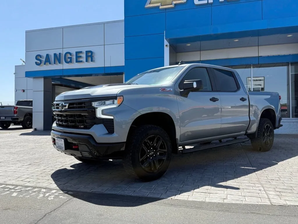 Used 2024 Sterling Gray Metallic Chevrolet LT Trail Boss image 3
