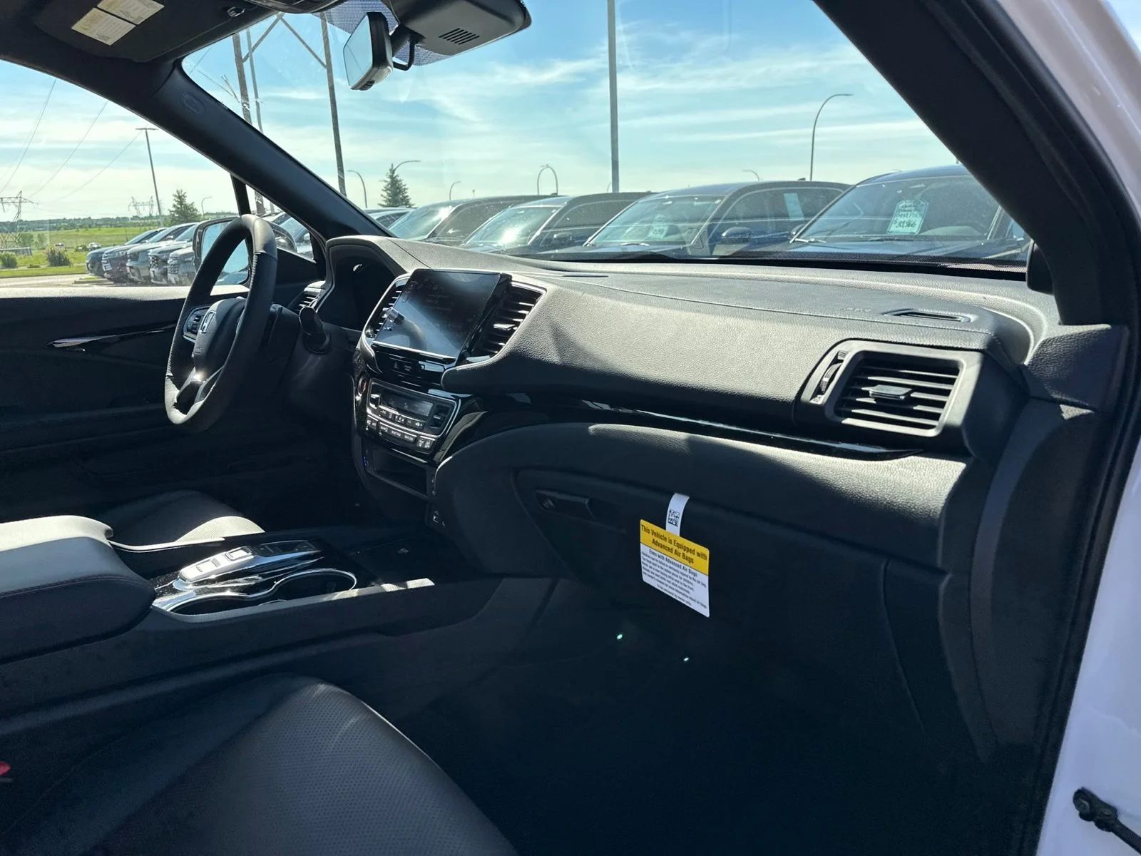 New 2026 Platinum White Pearl Honda Black Edition image 34
