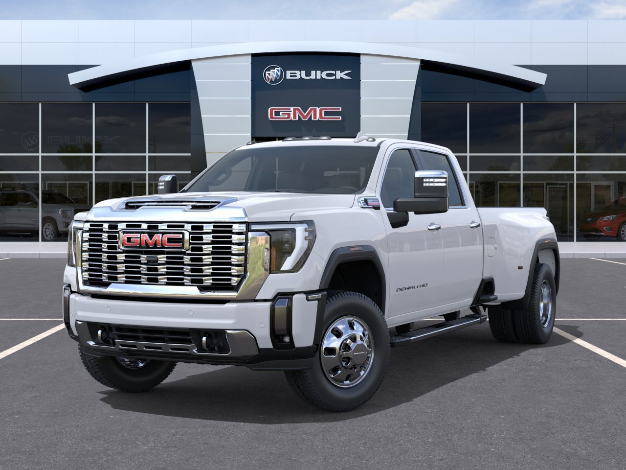 New 2026 Summit White GMC Denali DRW image 6