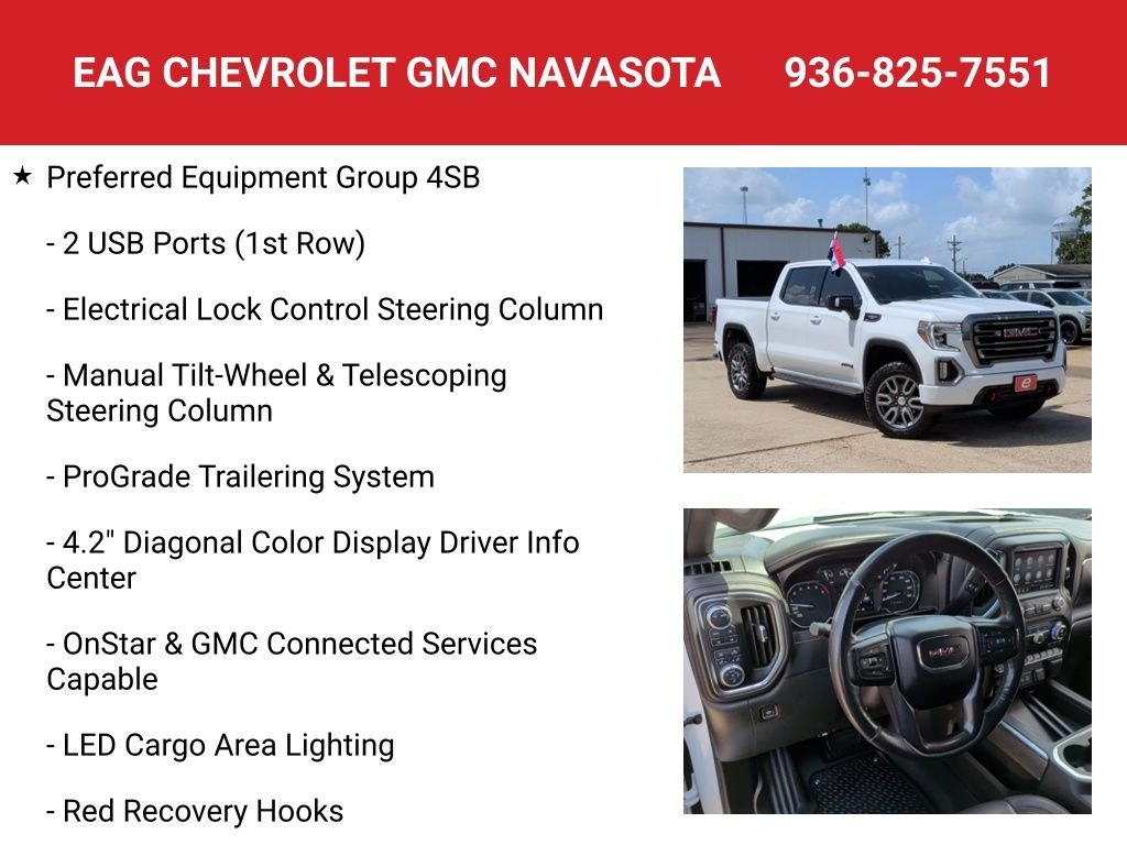 Used 2021 White GMC AT4 image 20