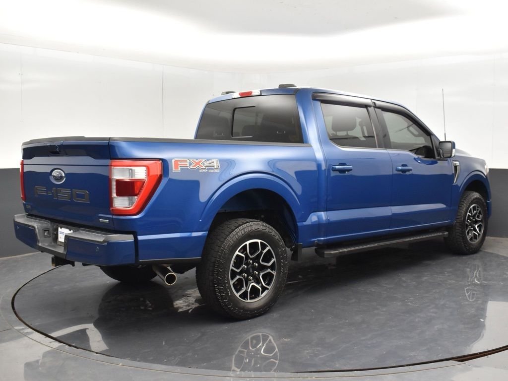Used 2022 Blue Ford Lariat image 19