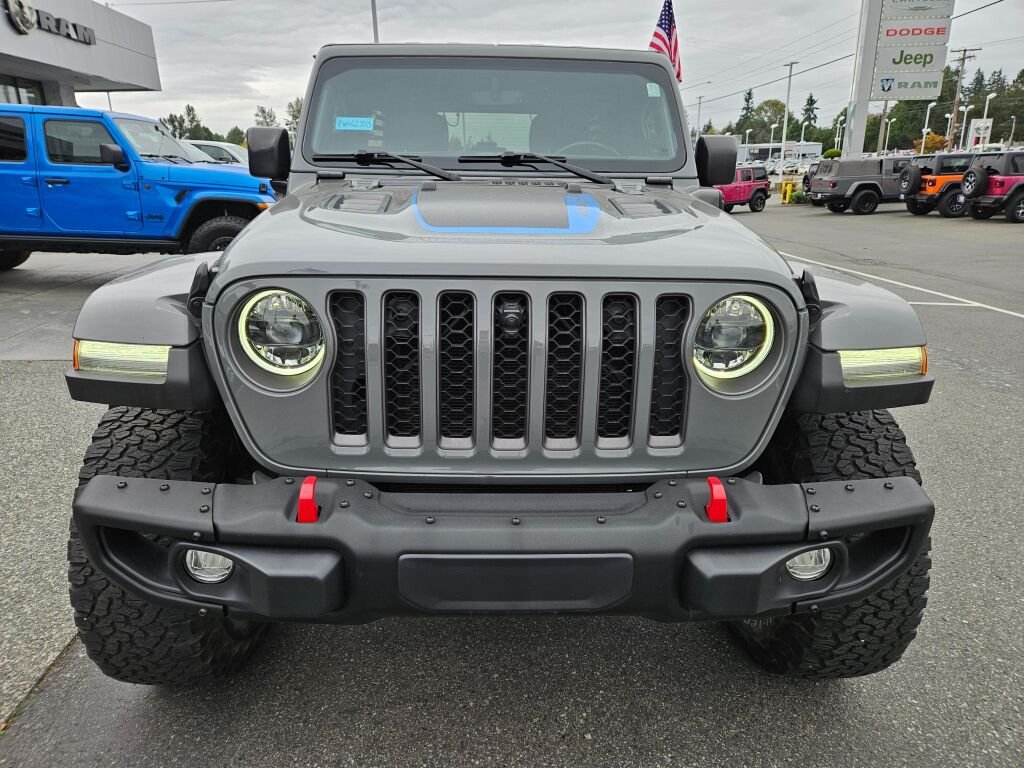 Used 2023 Gray Jeep Rubicon 4xe image 8