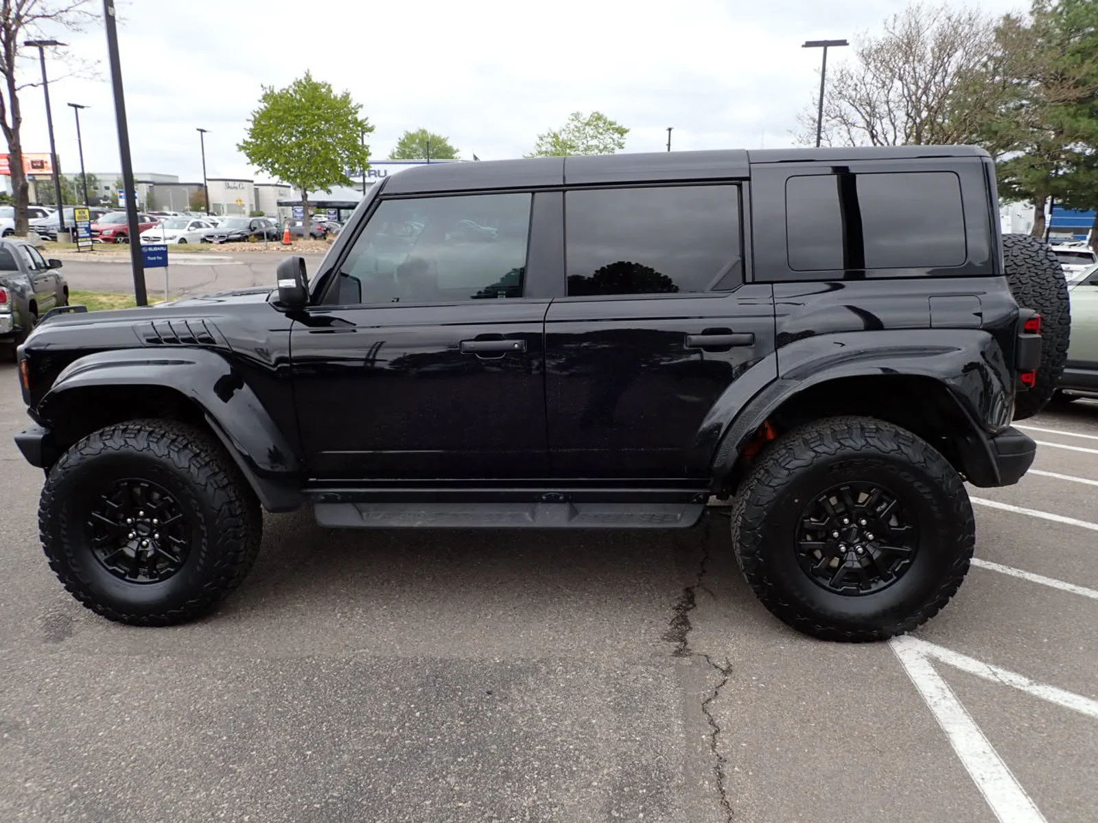 Used 2025 Shadow Black Ford Raptor image 2